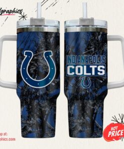 Indianapolis Colts NFL Hunting Personalized Stanley Tumbler 40oz
