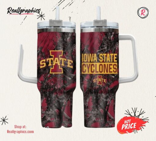Iowa State Cyclones Realtree Hunting 40oz Tumbler