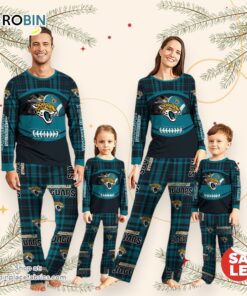 Jacksonville Jaguars NFL Custom Your Name Football Team Pajamas