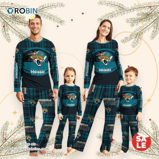 Jacksonville Jaguars NFL Custom Your Name Football Team Pajamas