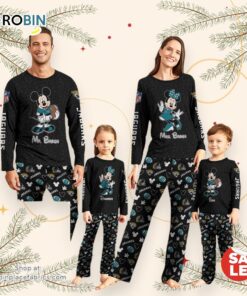 Jacksonville Jaguars Sport And Disney Uniform Pajamas Mickey Mouse NFL Gifts For Kids Pajamas