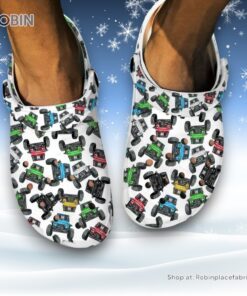 Jeep art 3D Printed Crocs Clogs Shoes