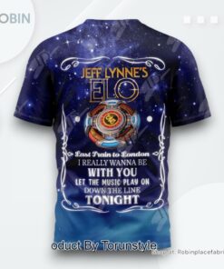 Jeff Lynne’s Elo The Over And Out Tour 2024 T Shirt