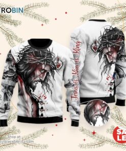 Jesus Catholic Ugly Christmas Sweater, Jesus Christmas Sweater