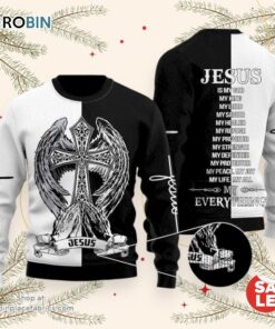 Jesus Easter Ugly Christmas Sweater, Jesus Christmas Sweater