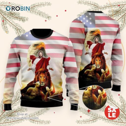 Jesus Ugly Christmas Sweater, Jesus Christmas Sweater, Ugly Christmas Jesus Sweater