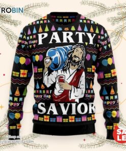 Jesus’s Party Ugly Christmas Sweater, Jesus Christmas Sweater