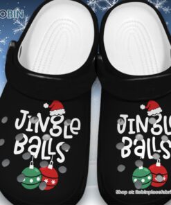 Jingle Balls 3D Printed Crocs