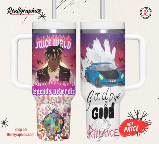 Juice Wrld Goodbye & Good Riddance Stanley Cup Tumbler