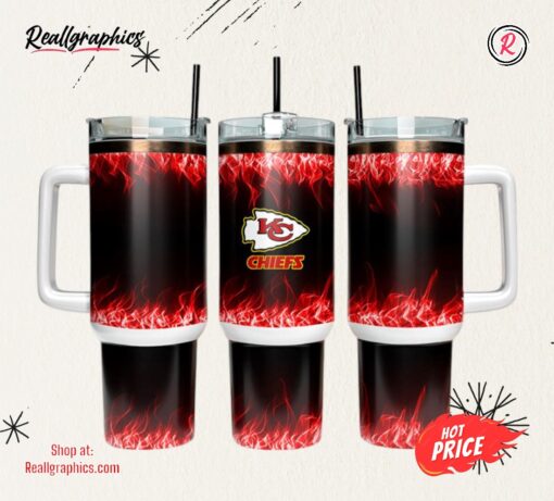 Kansas City Chiefs 40oz Tumbler NFL Tumbler Wrap