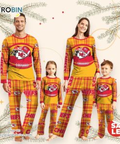 Kansas City Chiefs NFL Custom Your Name Football Team Pajamas Kansas City Chiefs NFL Custom Your Name Football Team Pajamas