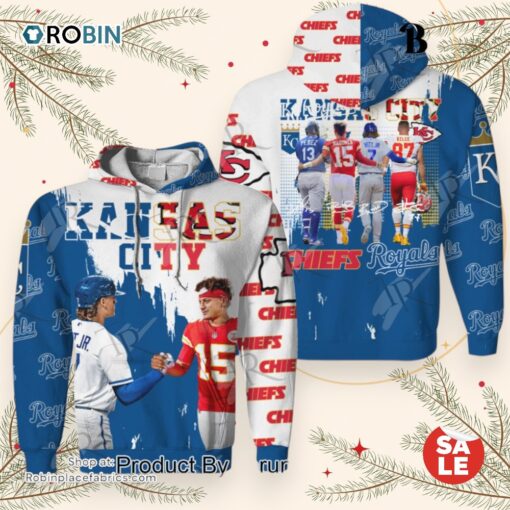 Kansas City Chiefs X Kansas City Royals Hoodie