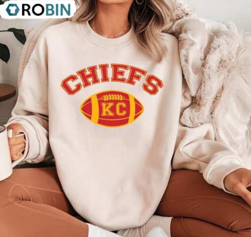 Kansas City Football Crewneck Sweatshirt, Hoodie Chief Shirt