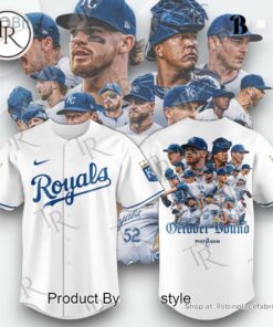Kansas City Royals 2024 MLB Postseason Baseball Jersey Shirt Style
