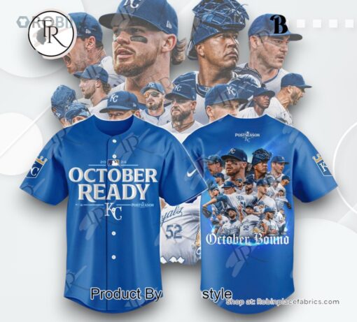 Kansas City Royals 2024 October Ready Baseball Jersey Shirt Style