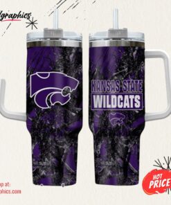 Kansas State Wildcats Realtree Hunting 40oz Tumbler