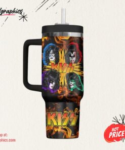 Kiss Rock Band 40 oz Stanley Tumbler