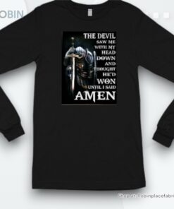 Knight Prayer Wall Art Shirt