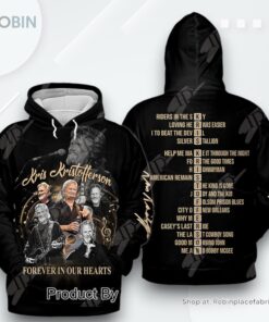 Kris Kristofferson Forever In Our Hearts AOP Clothing (Hoodie, Sweatshirt, T Shirt)