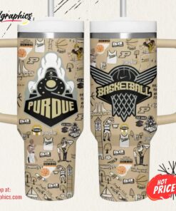 Let’s Go Purdue Basketball Stanley 40oz Tumbler