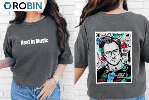 Liam Payne Rest In Music Shirt, Rip 0ne D1rection Death Tee, Tops, Gift For Family, Tee