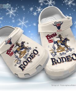 Lightweight Coors Banquet Rodeo 3D Printed Crocs Shoes