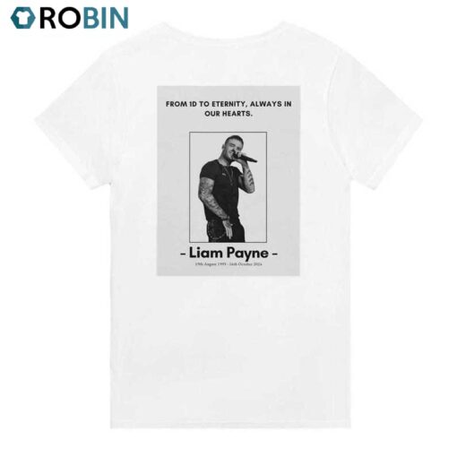 Limited Eternity T-shirt, Liam Payne Rest In Music Unisex Tee Tops