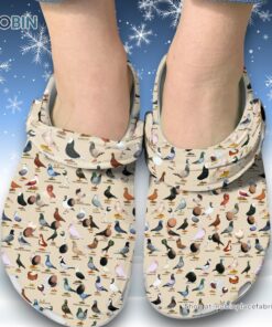 List of Wild Pigeon Species Printed 3D Printed Crocs Clogs Shoes