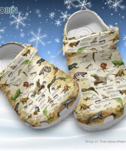 Lizards Of The World 3D Printed Crocs Clogs Shoes