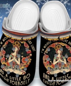 Love Hippie 3D Printed Crocs Clogs Shoes