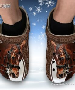 Love Horse 3D Funny 3D Printed Crocs Clogs Shoes
