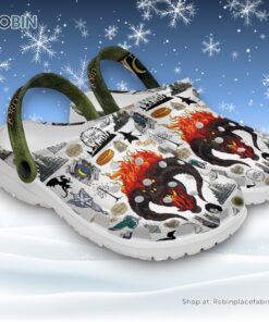 Lord Off The Rings Fire Monster Green Unisex Classic Crocs