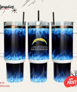 Los Angeles Chargers 40oz Tumbler NFL Tumbler Wrap
