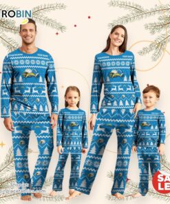 Los Angeles Chargers Christmas NFL Custom Family Pajamas