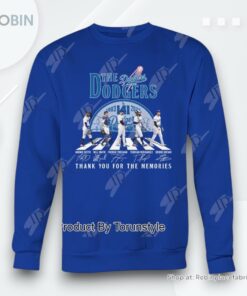 Los Angeles Dodgers 141th Anniversary 1883 2024 Thank You For The Memories T Shirt