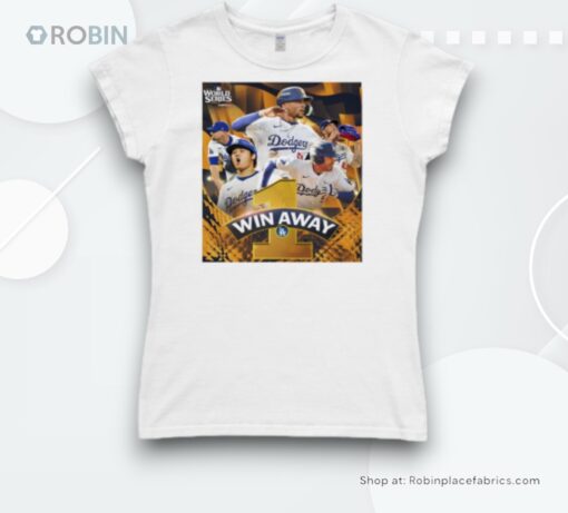 Los Angeles Dodgers 2024 World Series Win Away Shirt