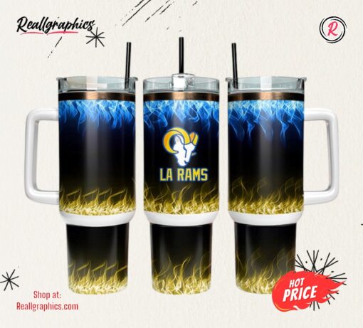 Los Angeles Rams 40oz Tumbler NFL Tumbler Wrap