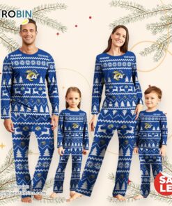 Los Angeles Rams Christmas NFL Custom Family Pajamas