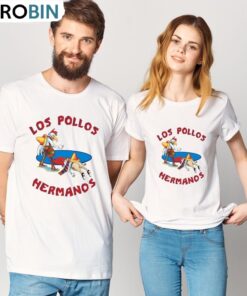 Los Pollos Hermanos Tv Series T Shirt, Hermanos Breaking Shirt, Gift For Him, For Fer, Tee