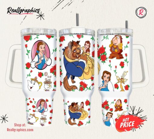 Magical Princess Rose 40oz Tumbler