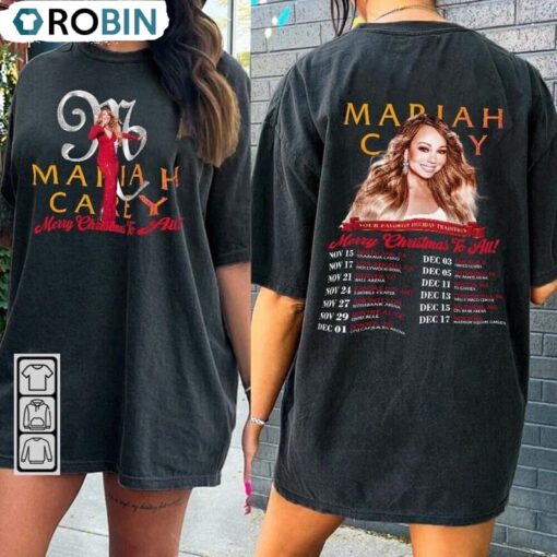 Mariah 1arey All I Want To Christmas Music Shirt