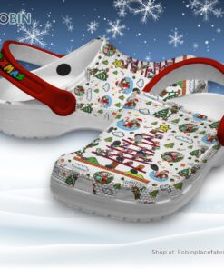 Mario Xmas Christmas Tree Classic Crocs