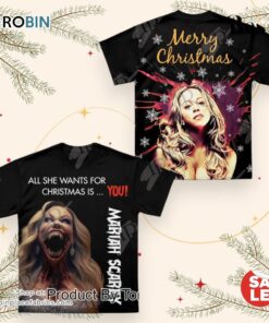 Merry Christmas Mariah Carey All I Want For Christmas Is You Hoodie