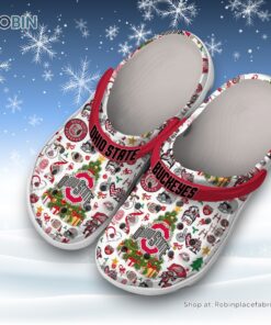 Merry Christmas Ohio State Buckeyes Unisex Classic Crocs