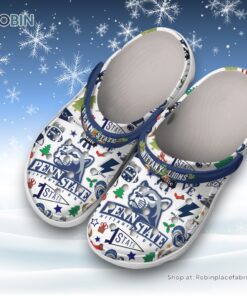 Merry Christmas Penn State Nittany Lions Unisex Classic Crocs