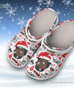 Merry Christmas Rod Wave Unisex Classic Crocs