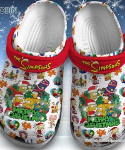 Merry Christmas The Simpsons Unisex Classic Crocs Merry Christmas The Simpsons Unisex Classic Crocs