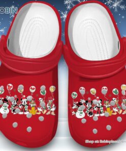 Mickey Mouse Friends Balloon Christmas 3D Printed Crocs Shoes Mickey Mouse Friends Balloon Christmas 3D Printed Crocs Shoes