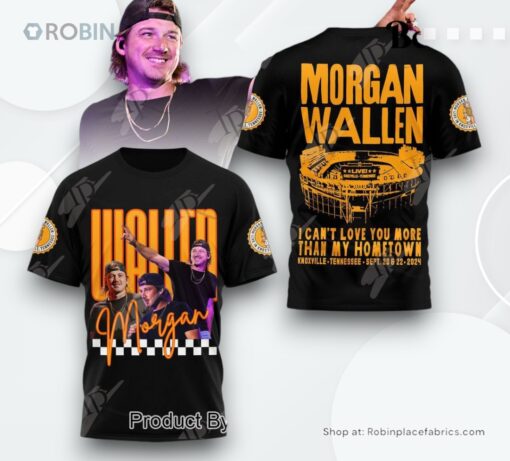 Morgan Wallen Live Knoxville Tennessee AOP Clothing (Hoodie, Sweatshirt, T Shirt)