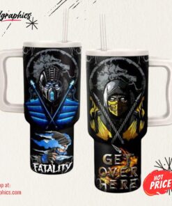 Mortal Kombat Get Over Here 40 oz Stanley Tumbler